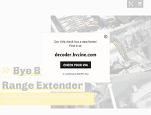 Tablet Screenshot of bmwvin.com